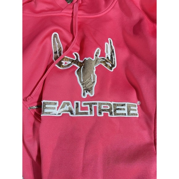 COTTONWOOD CANYON Realtree   Size M    SOFT Bright Pink PULLOVER HOODIE JACKET‎ - Picture 5 of 7
